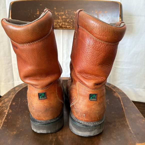 Hytest Footrests Wellington Pull On Safety Toe Boots K25181 Size 10.5D - Picture 5 of 7